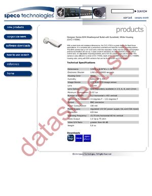 CVC-1700W datasheet  